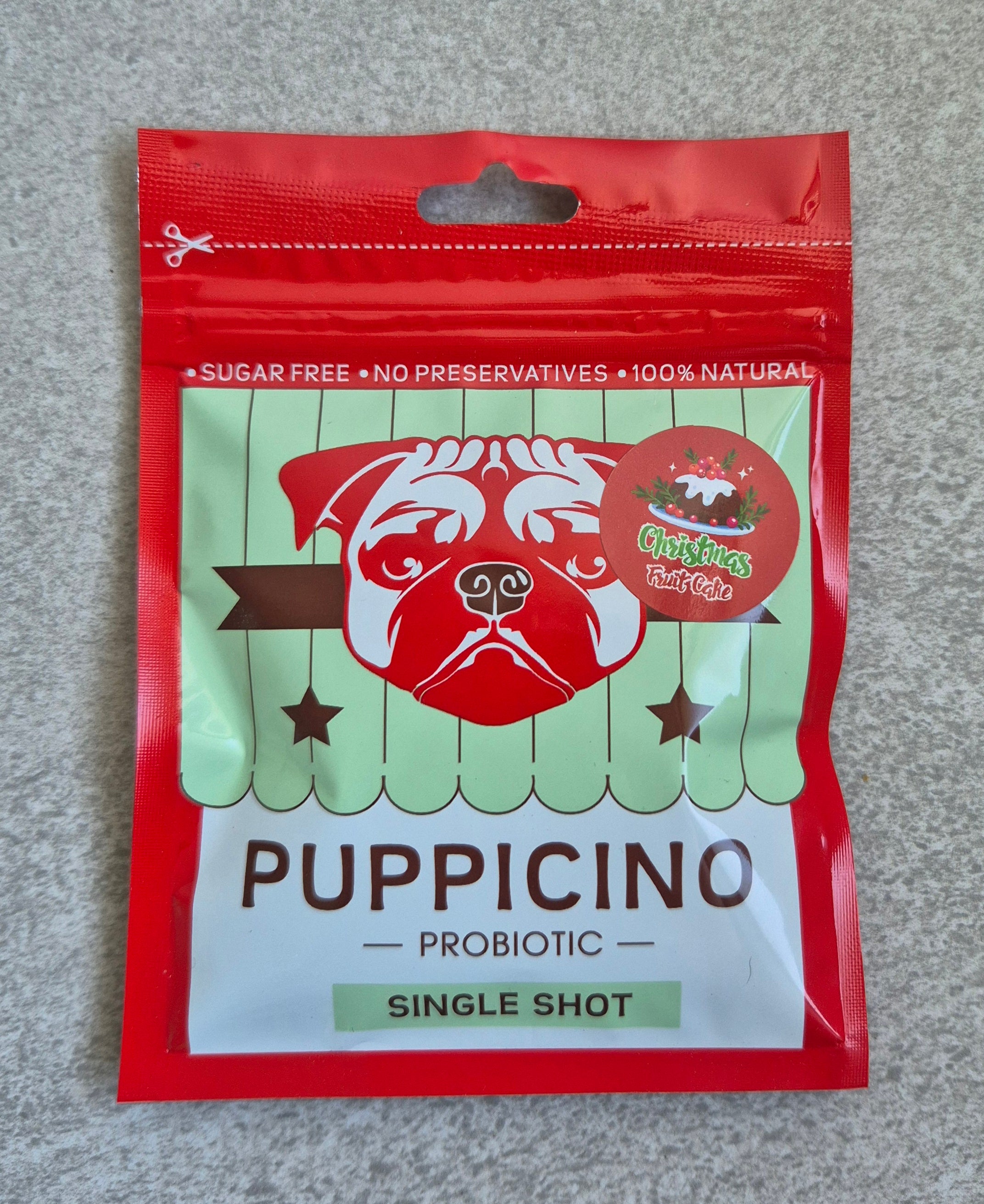 L'Barkery Christmas Fruitcake Puppicino