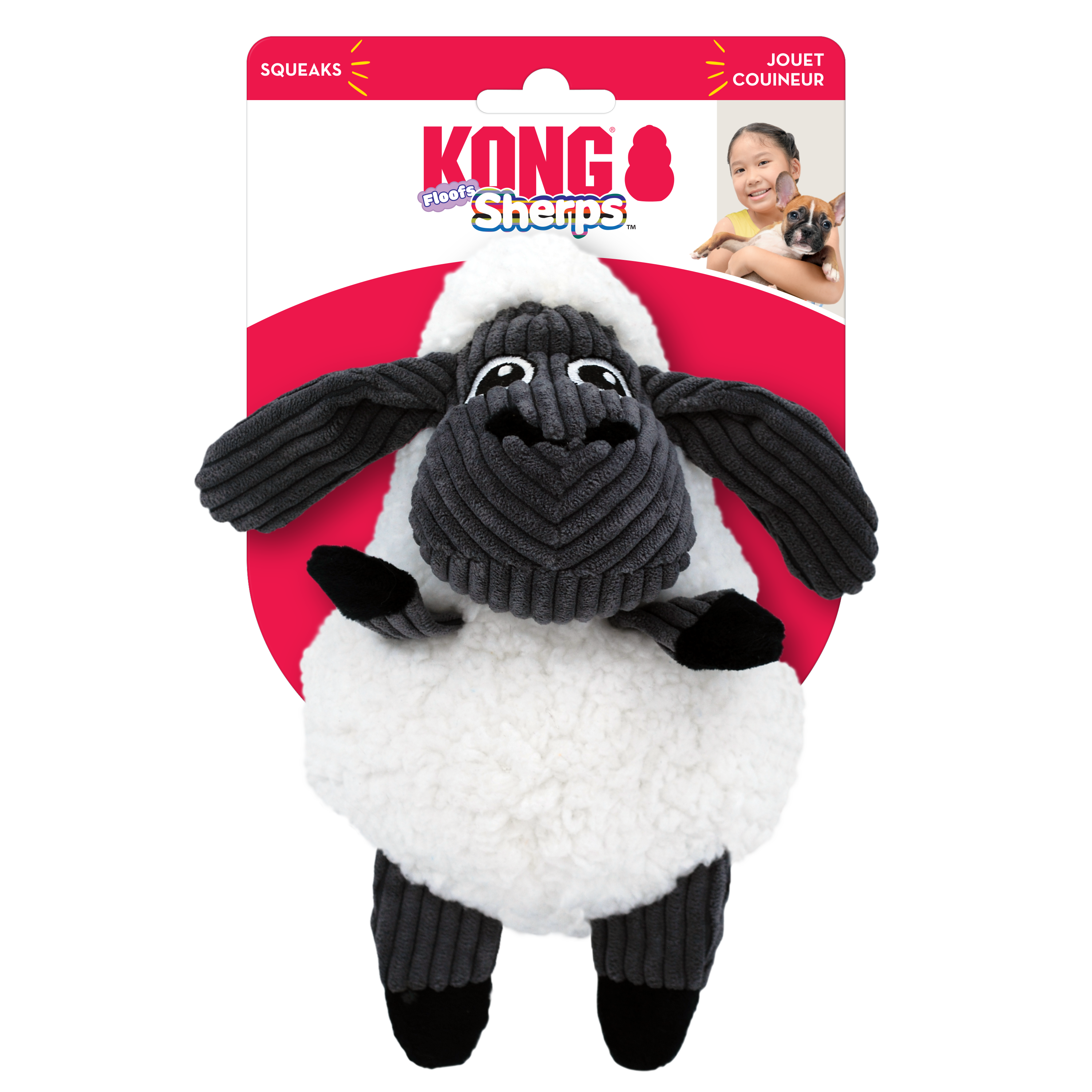 KONG Sherps Floofs Sheep