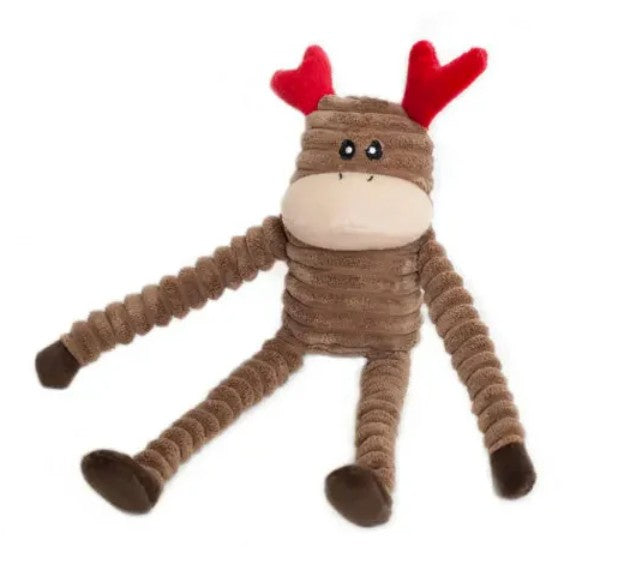 ZippyPaws Crinkle Reindeer