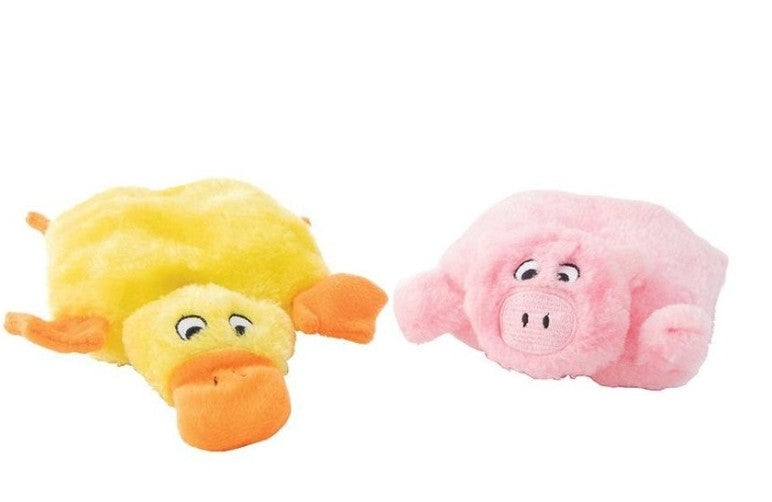 Zippypaws Squeakie Pads Duck/Pig
