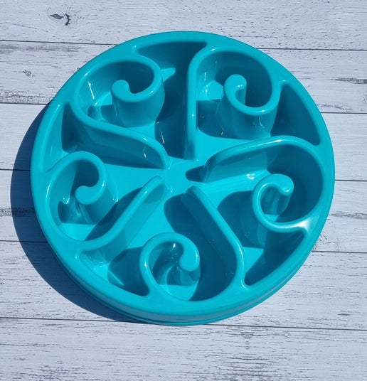 Slow Feeder Swirl Bowl