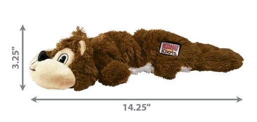 KONG Scrunch Knots Squirrel