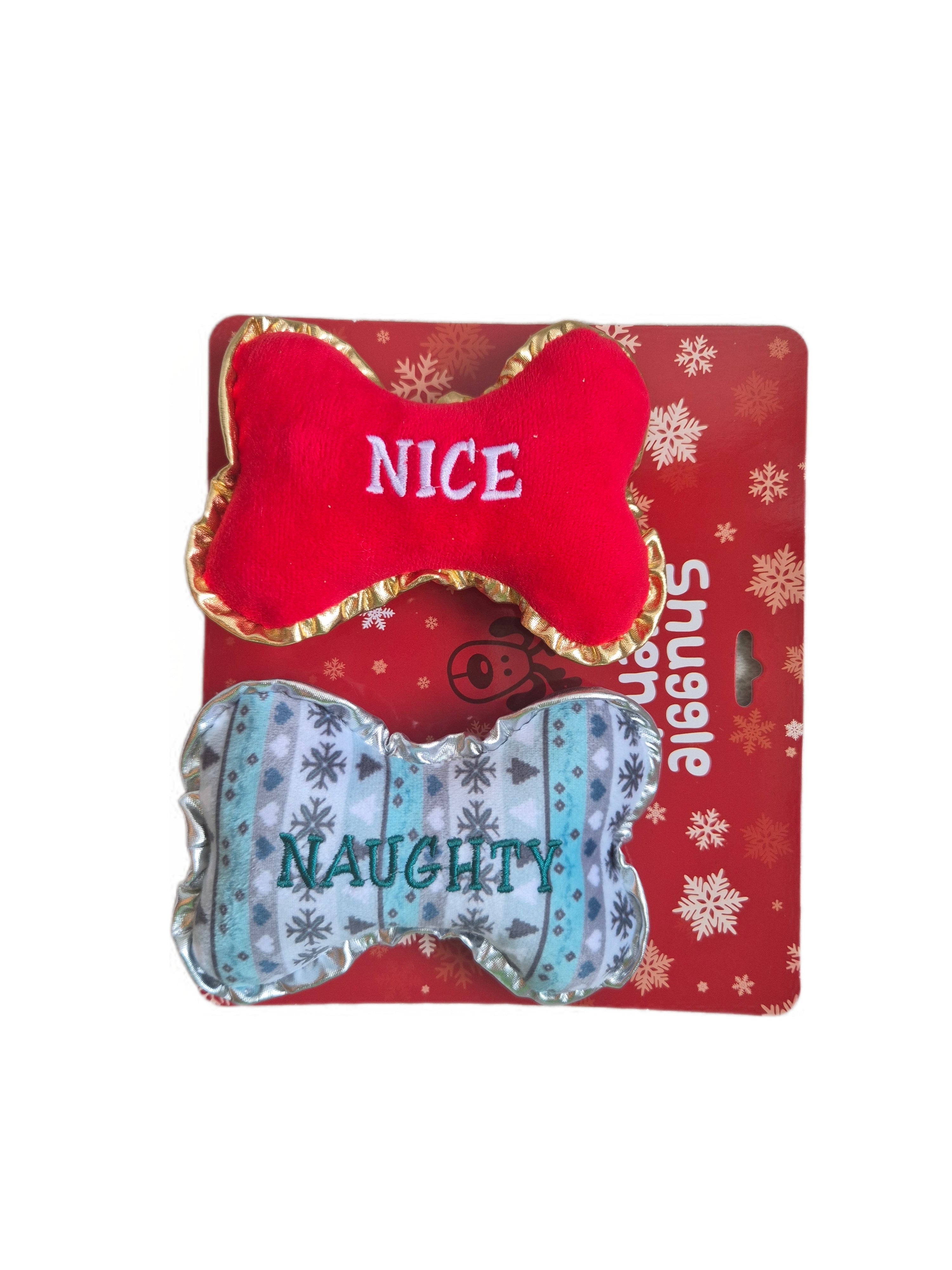 Snuggle Friends Naughty/Nice Bone