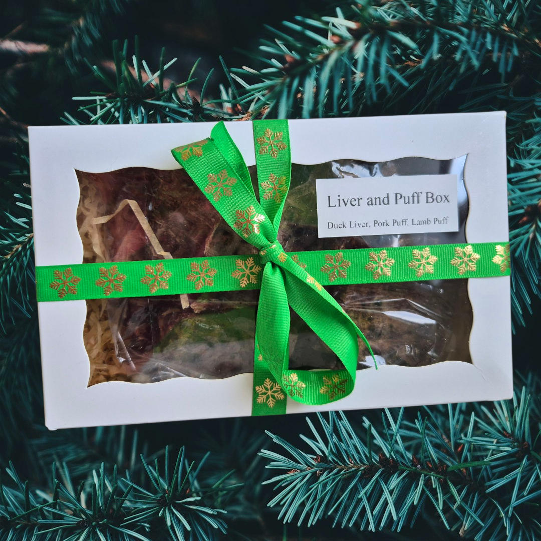 Christmas Liver & Puff Box